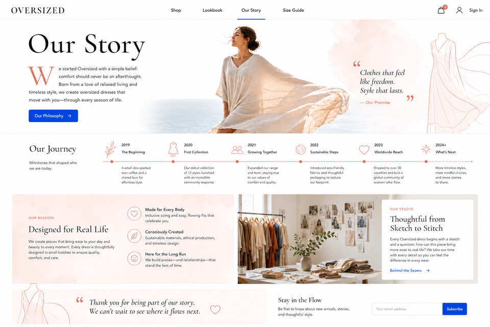 Our Story preview