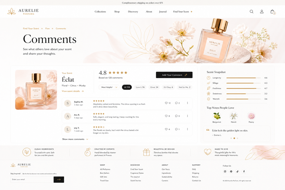 Comments preview