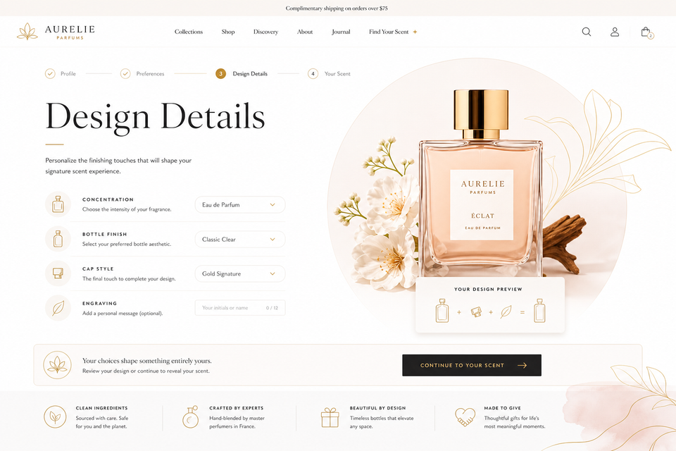 Design Details preview