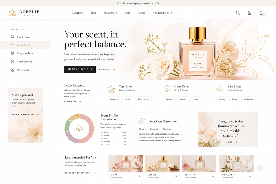 Scent Profile preview