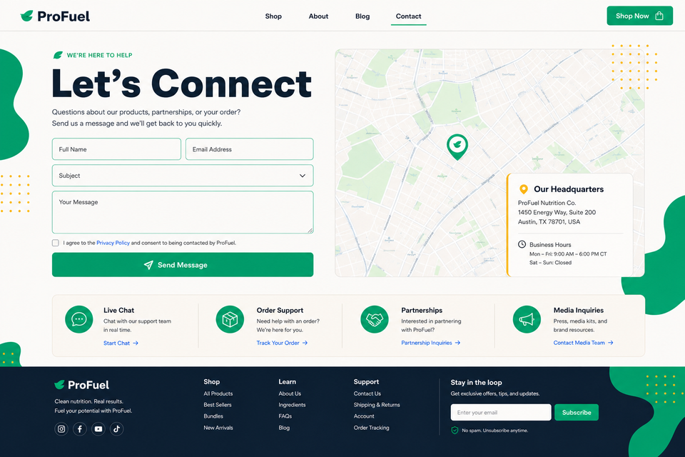 Contact preview