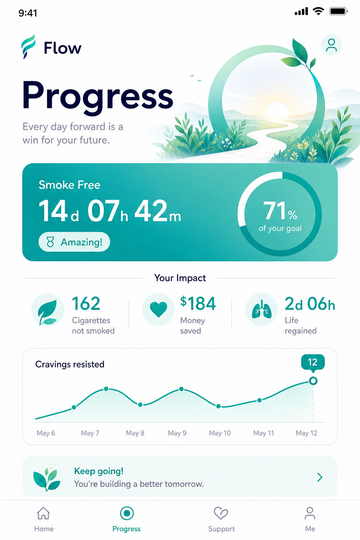 Progress preview