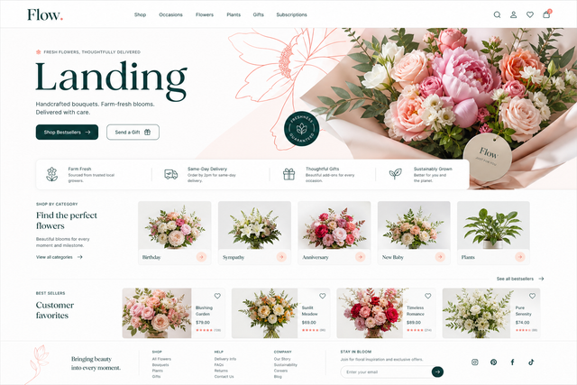 Plant Design Studio Flow — Landing