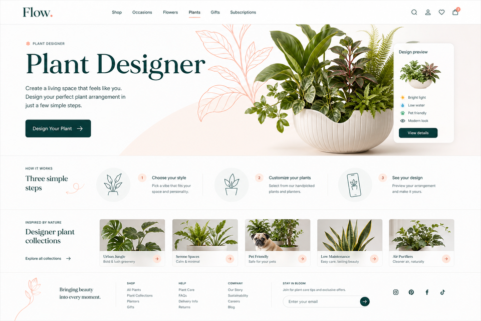 Plant Designer preview