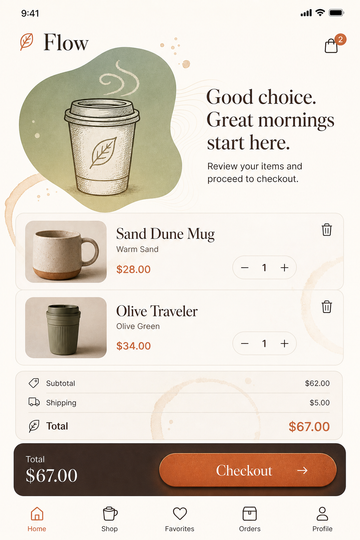My Cart preview