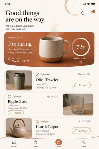 Cup Selling App screen 3